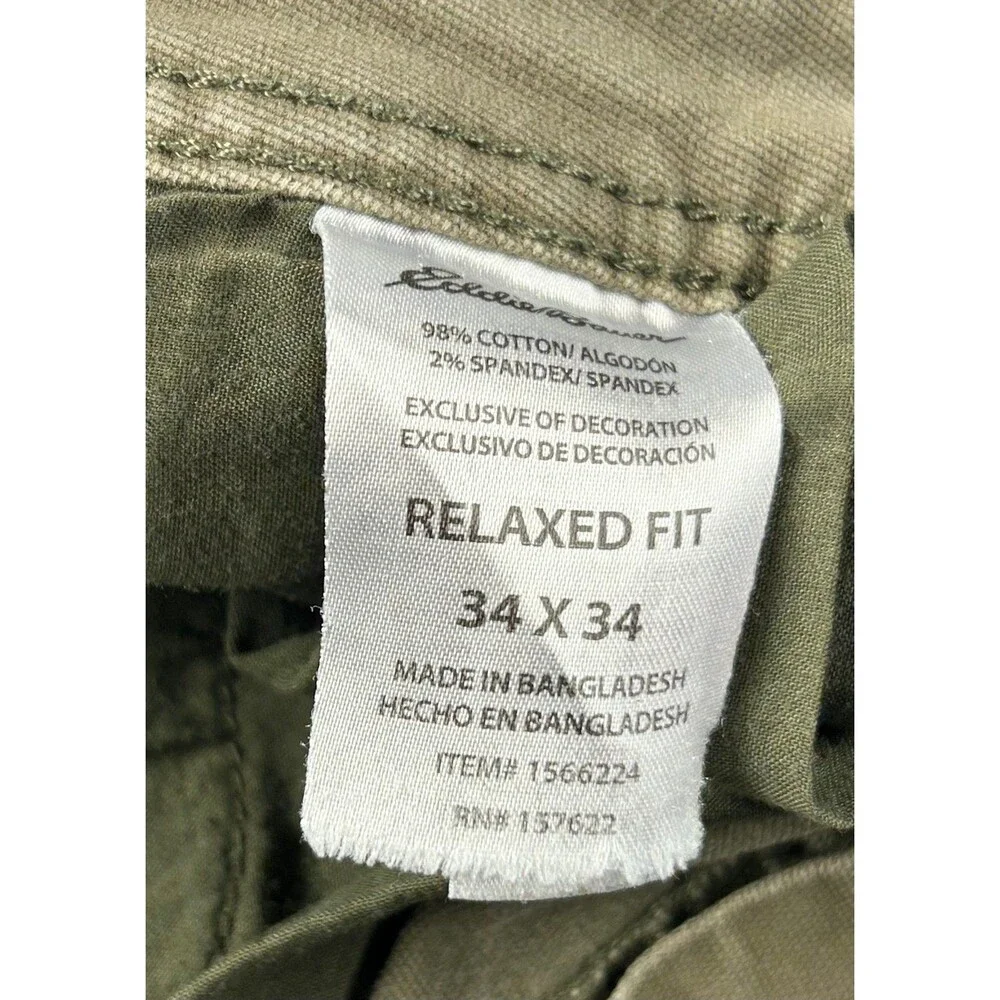 Eddie Bauer Men's Rugged Relaxed Fit Stretch Utility Pants